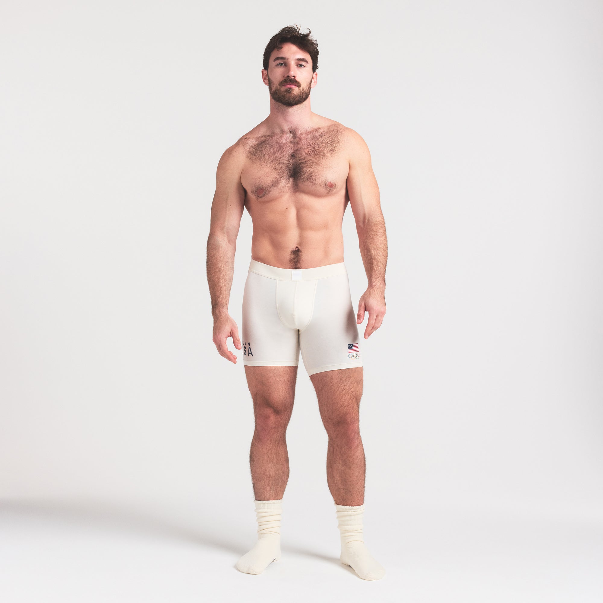 Skims Cotton Mens Olympic 5" Boxer Brief