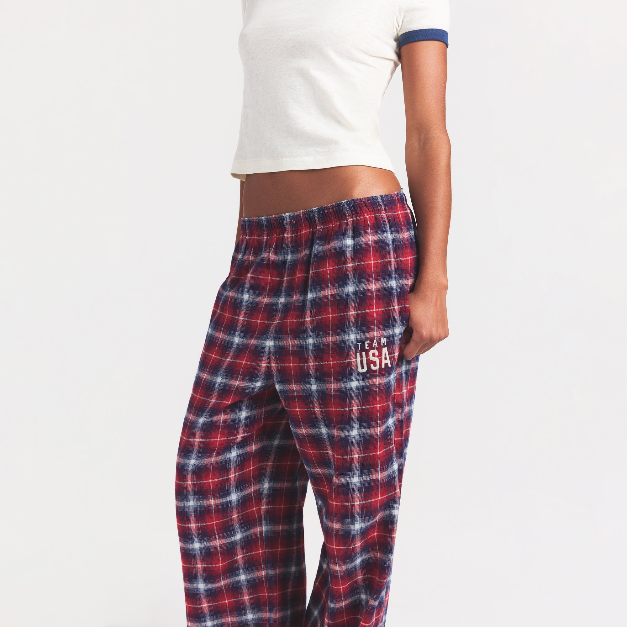 Flannel Sleep Olympic Pant