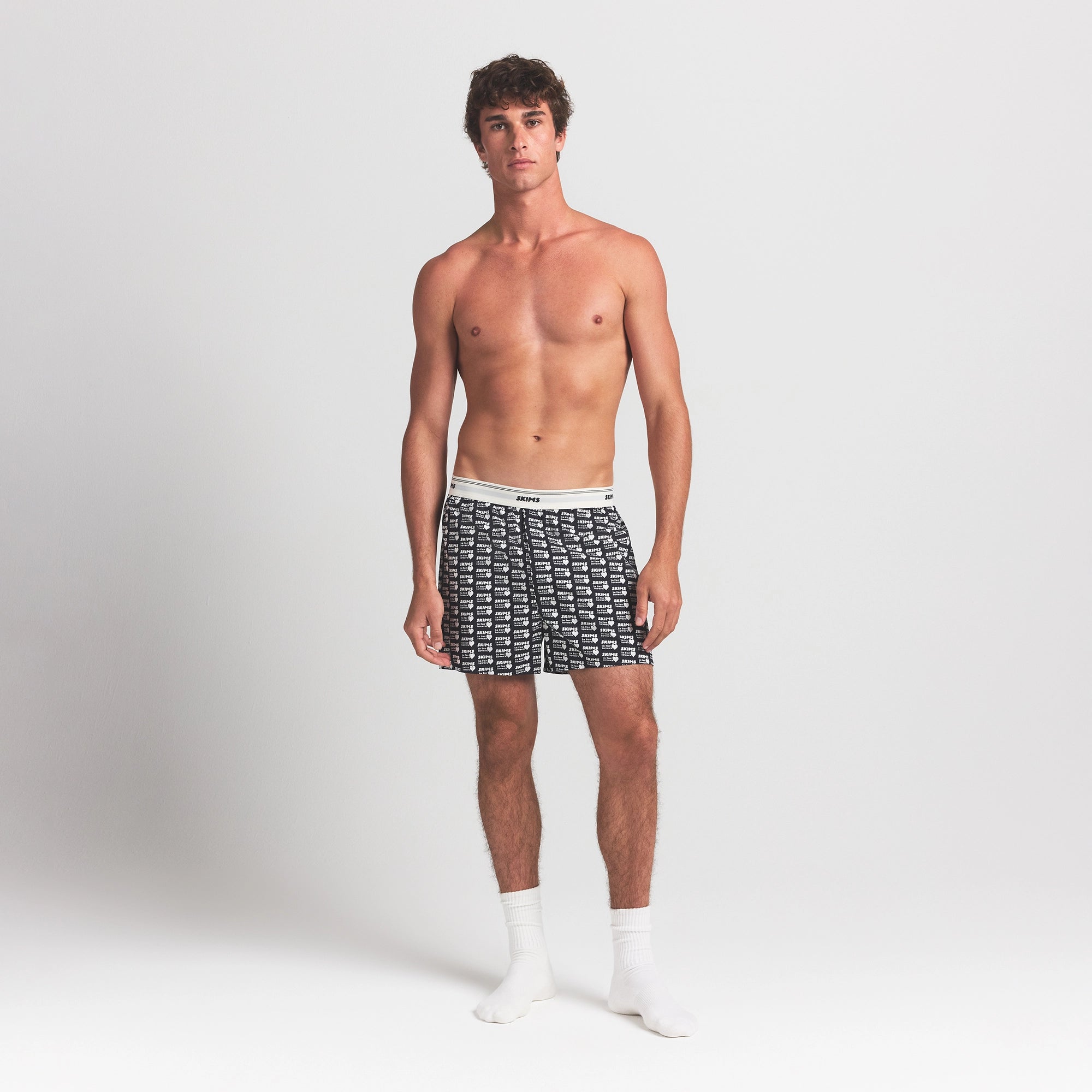 Mens Logo Band Boxer