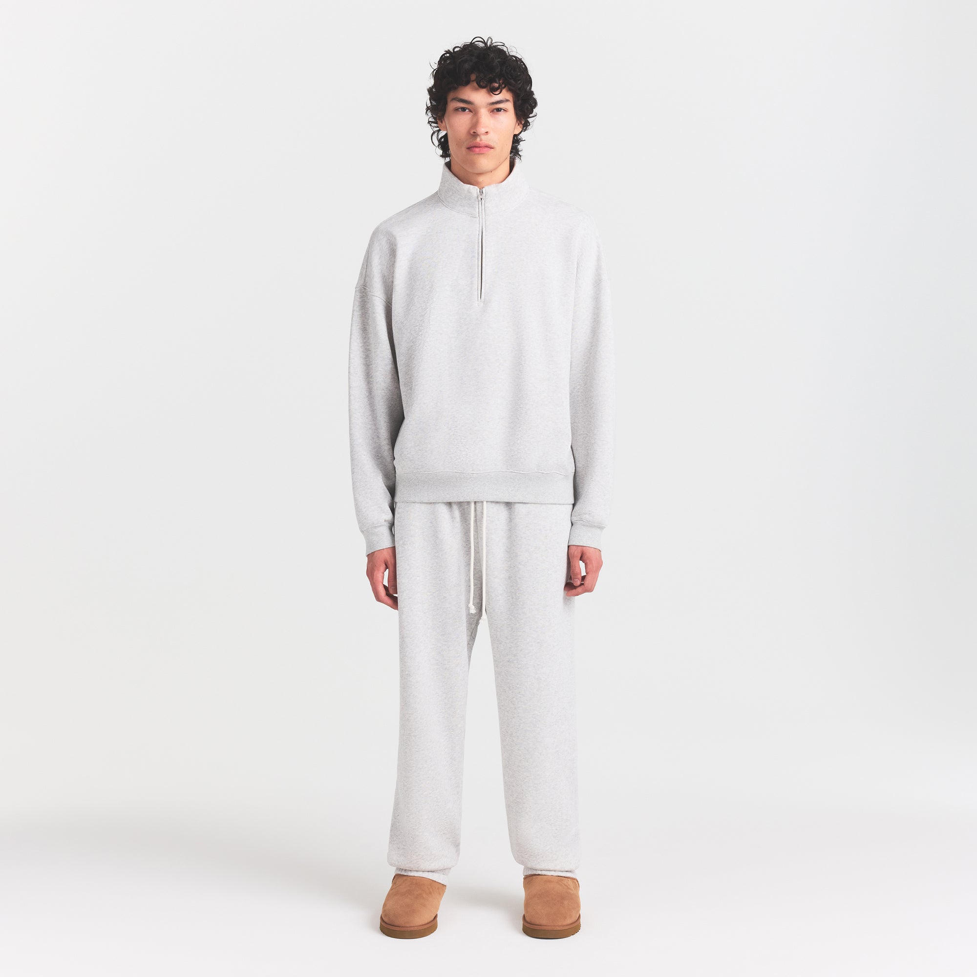 Mens Relaxed Quarter Zip